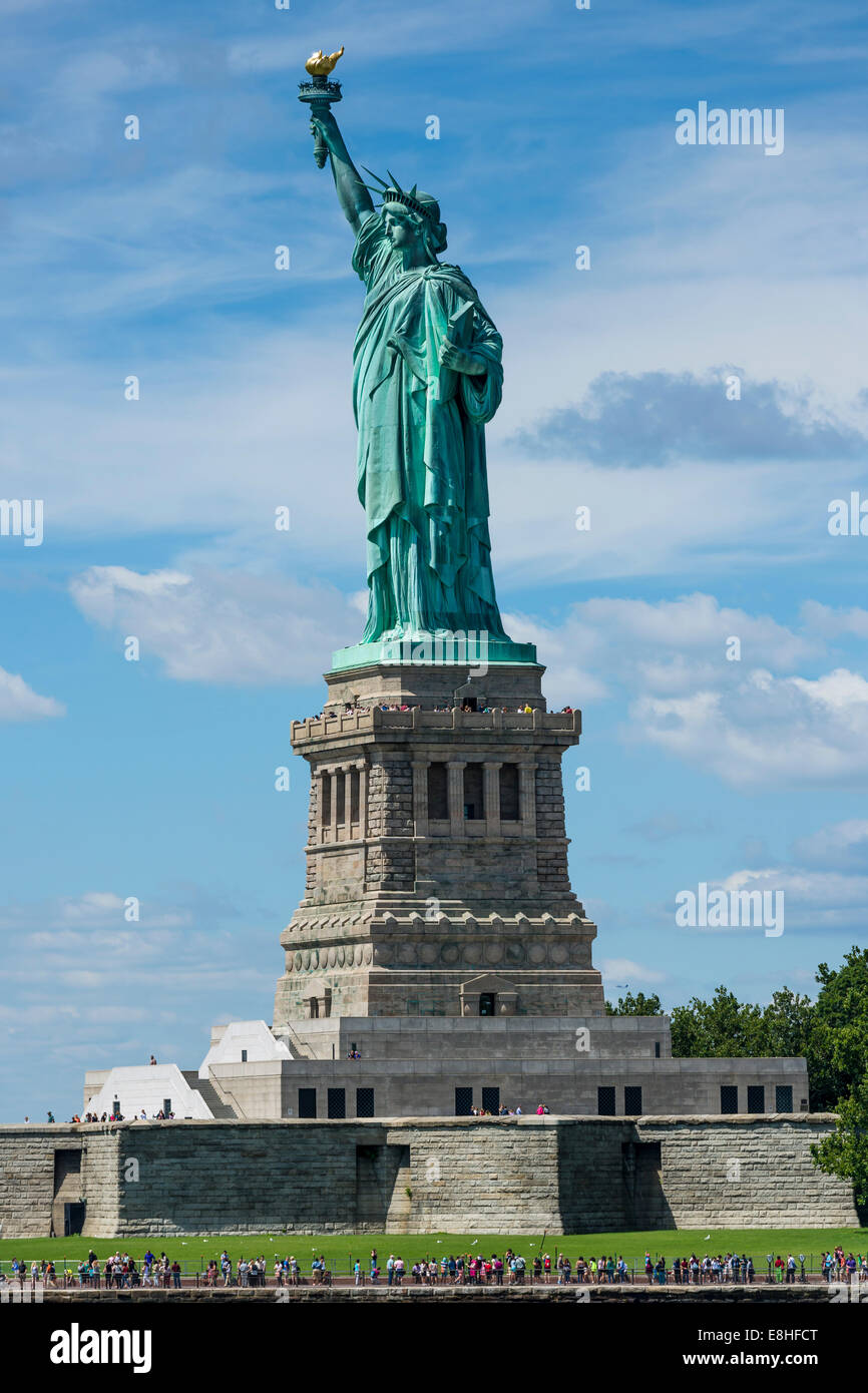 Statua della Libertà di New York Foto Stock