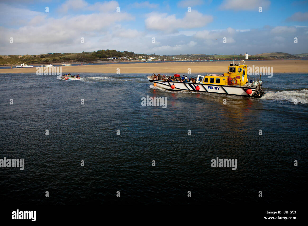 Padstow-Rock traversata in traghetto del Fiume Camel Foto Stock