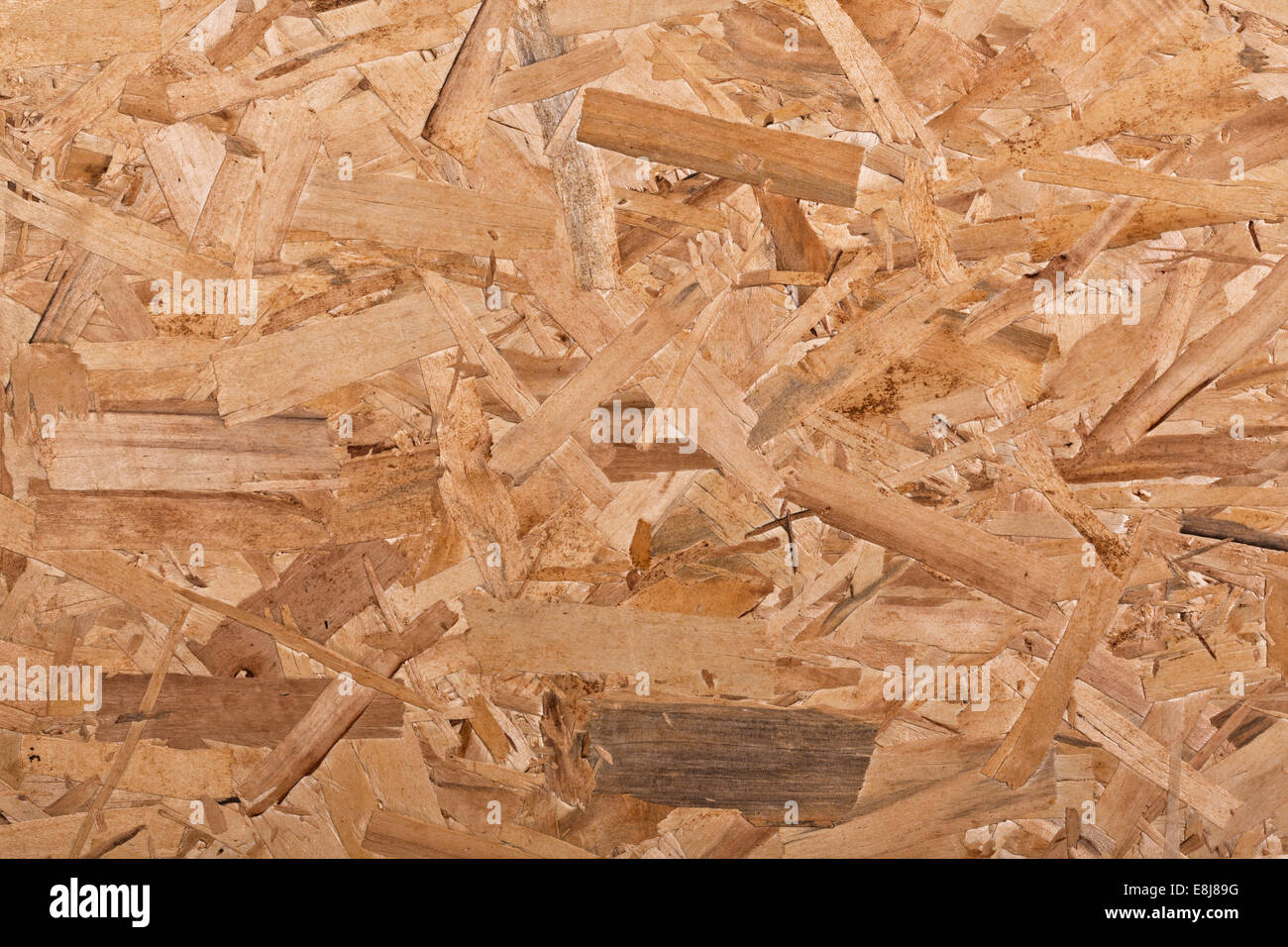 Dettaglio di osb texture di sfondo di legno Foto Stock