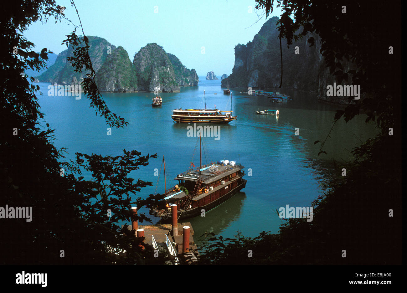 Ha Long Bay. Foto Stock