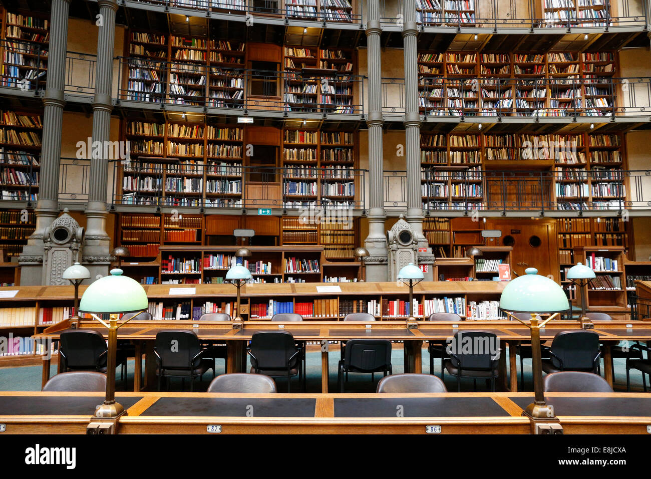 La Biblioteca Nazionale di Francia. Foto Stock