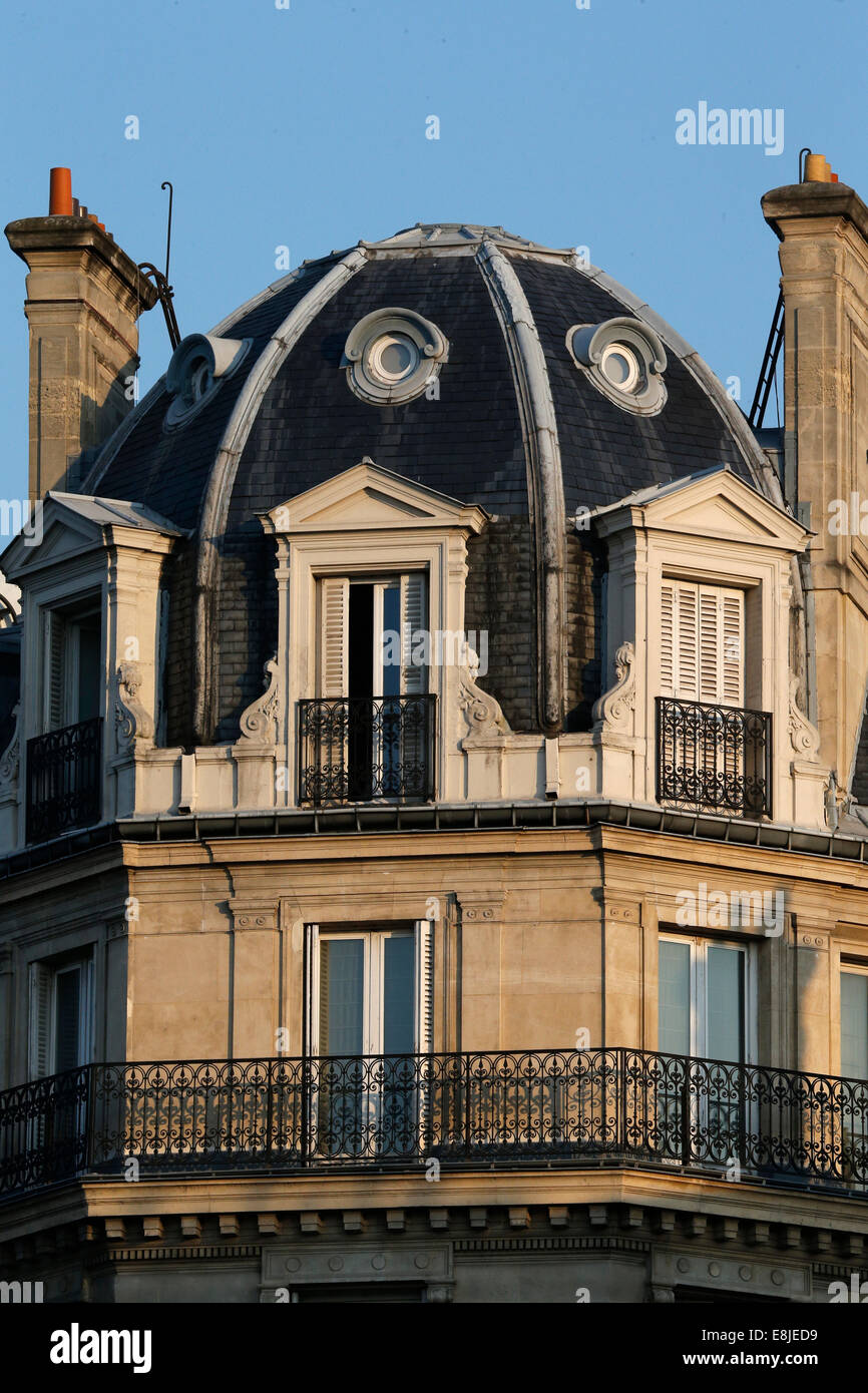 Palazzo parigino. Foto Stock