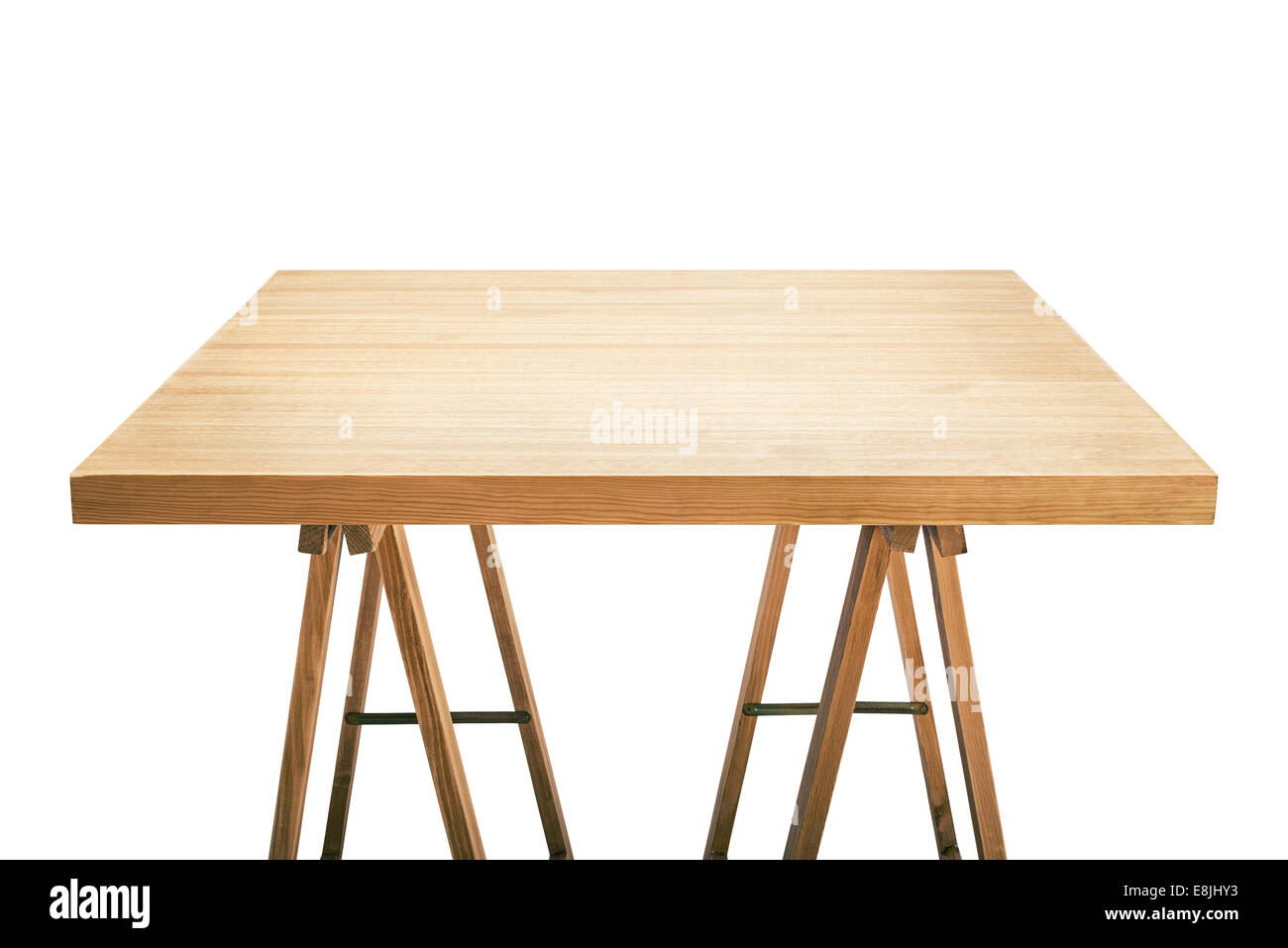 Workshop table top, isolato Foto Stock