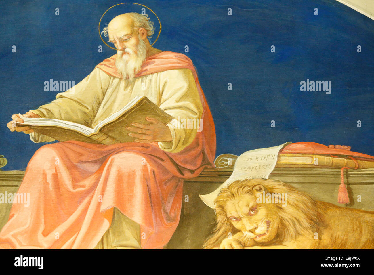 San Girolamo in studio. Museo del Vaticano. Foto Stock