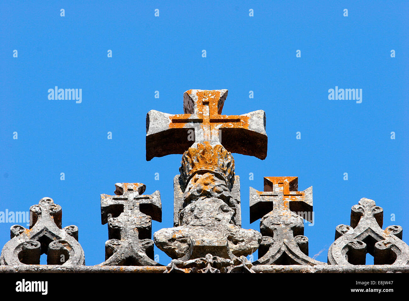 Croce dei Templari Foto Stock