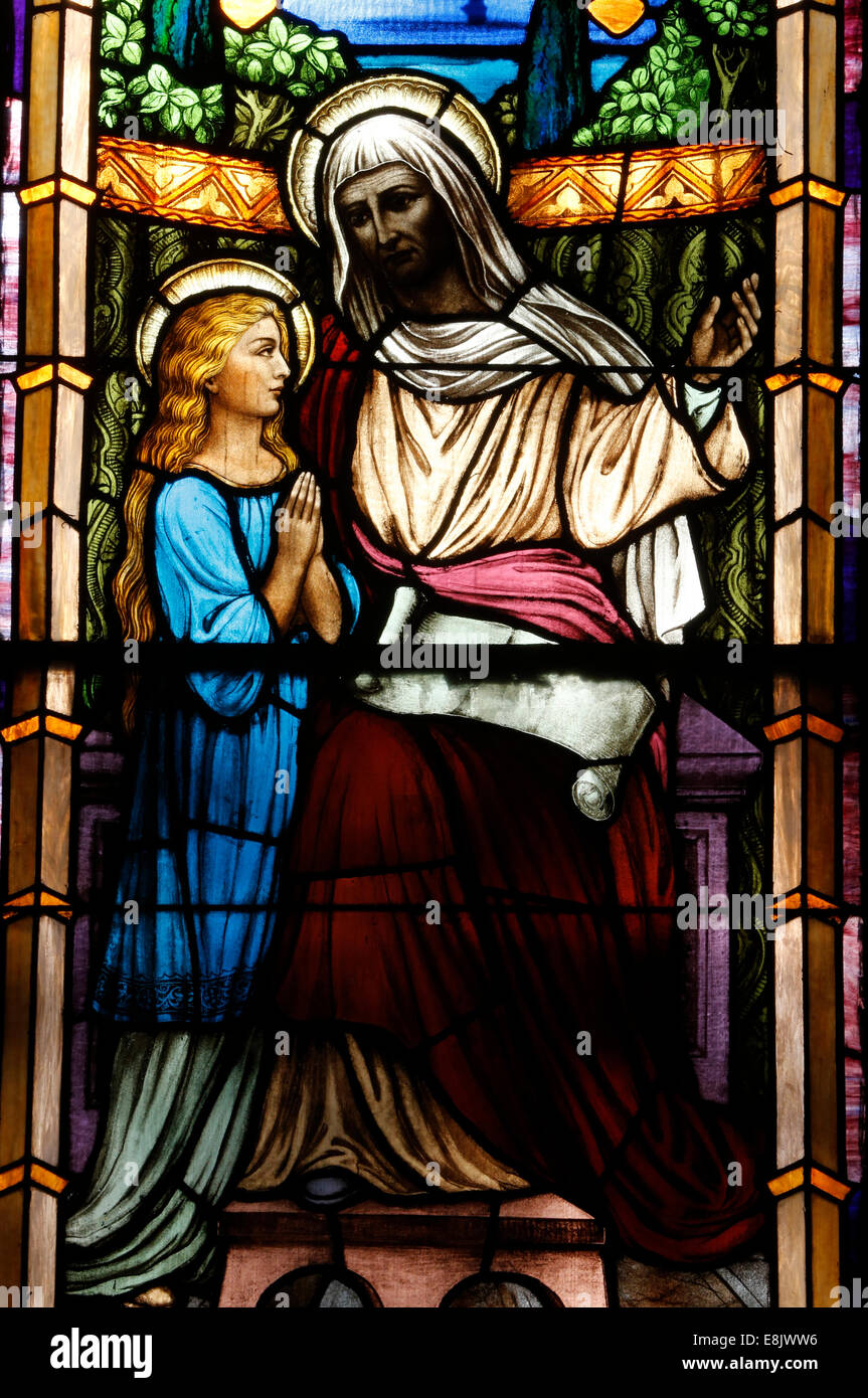 St Patrick vecchia cattedrale. Saint Anne e Mary. Foto Stock