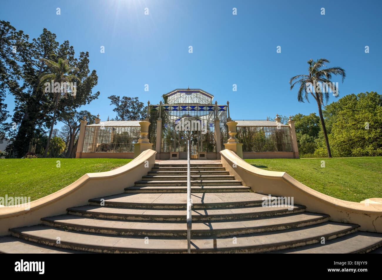 La Casa delle Palme a Adelaide Botanic Gardens, South Australia Foto Stock