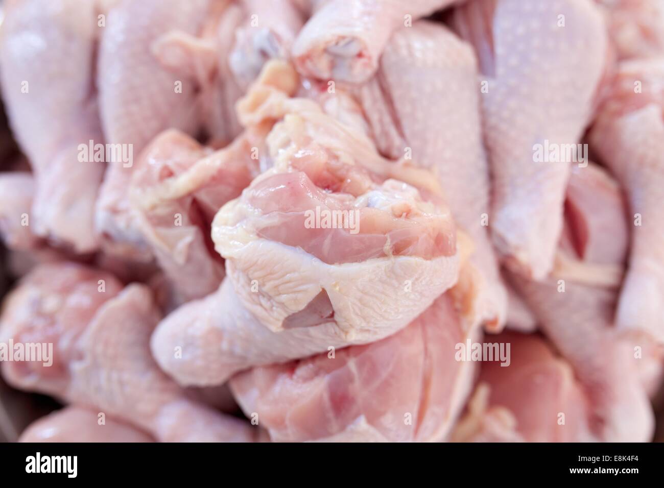 Cosce di pollo Foto Stock