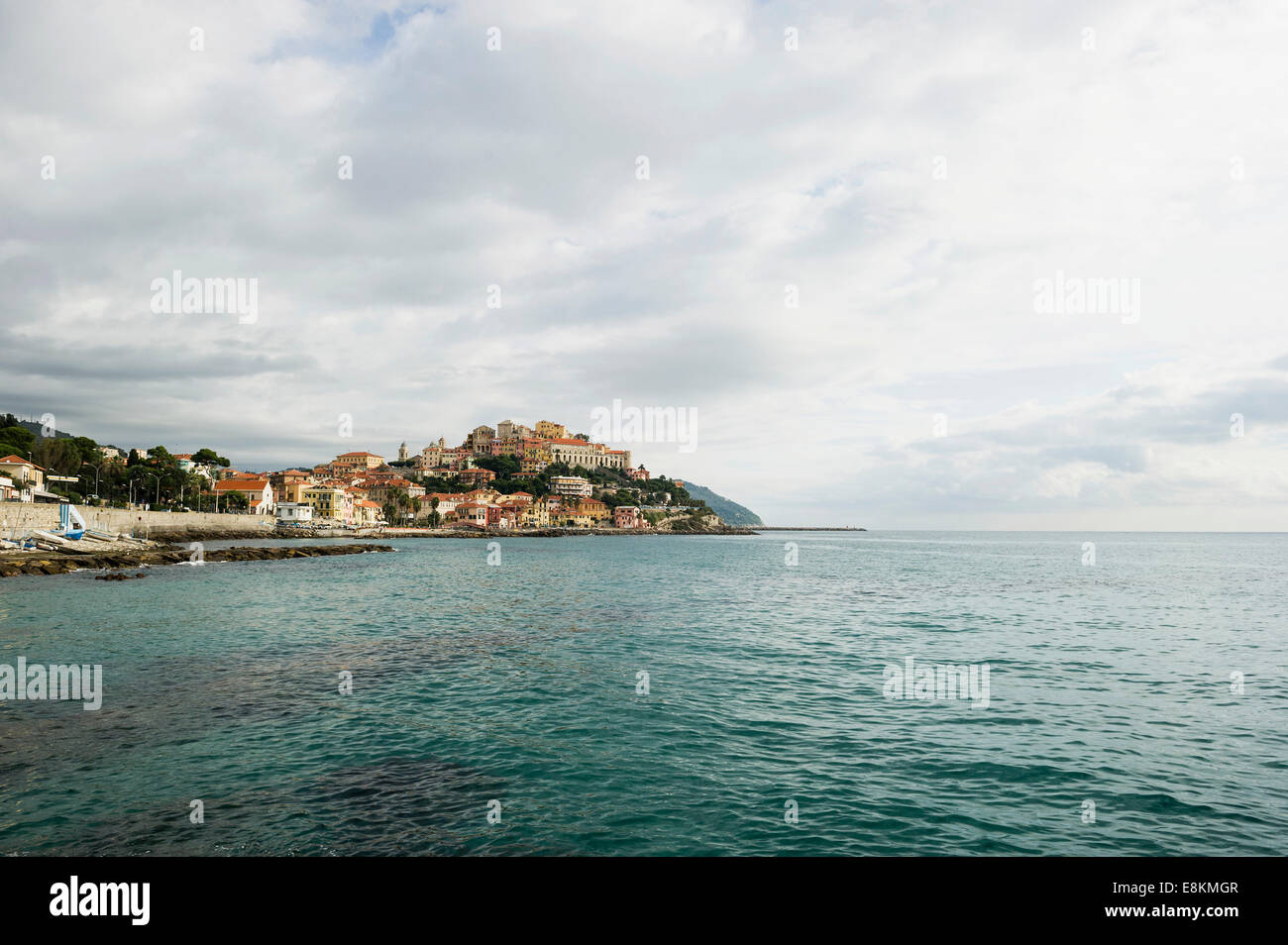 Townscape, Porto Maurizio, Imperia, Provincia di Imperia e la Riviera di Ponente, Liguria, Italia Foto Stock