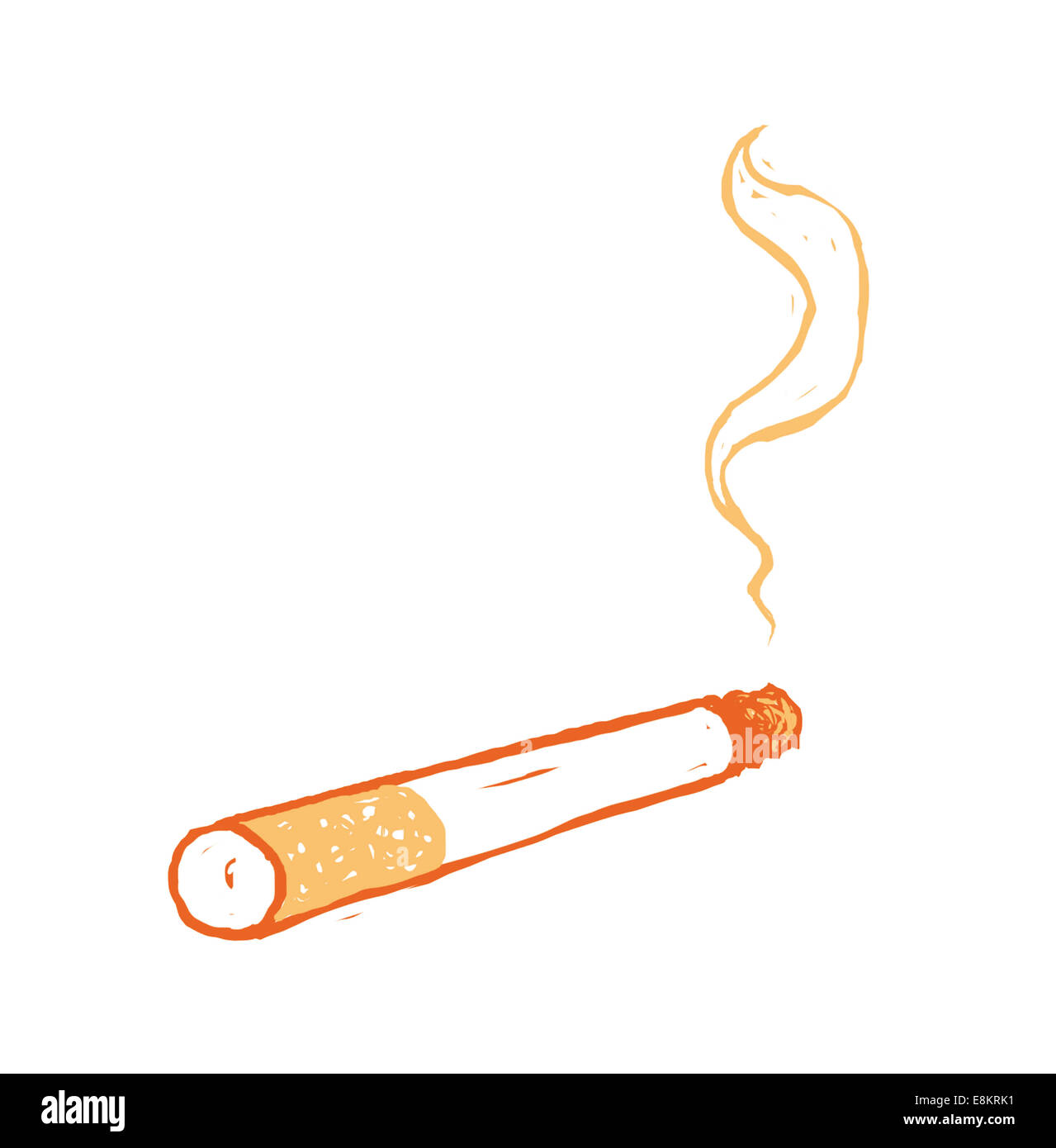 Pittogramma di tabacco. Foto Stock