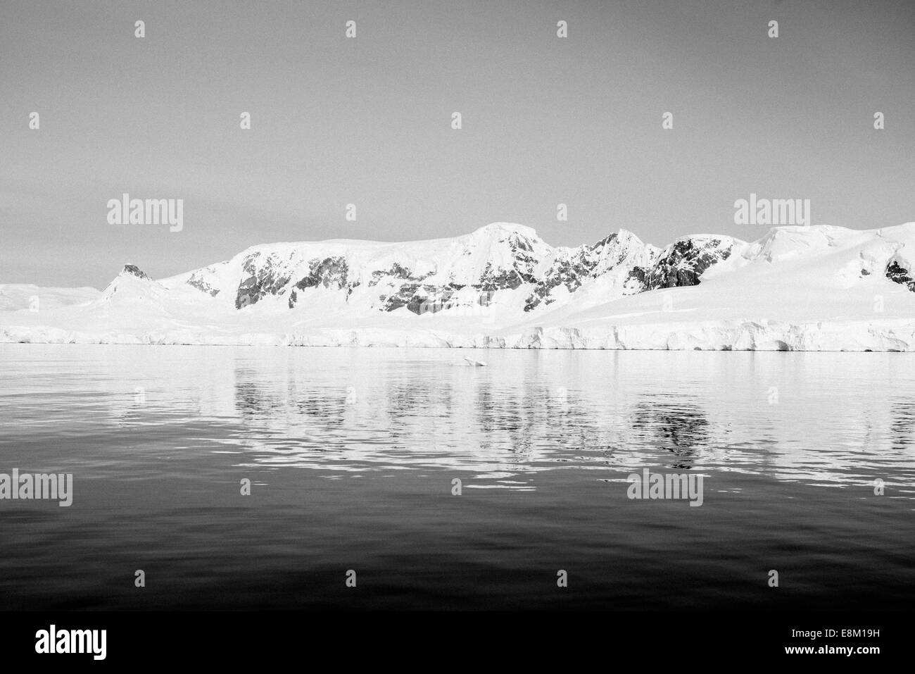 Ghiacciaio, Antartide Foto Stock