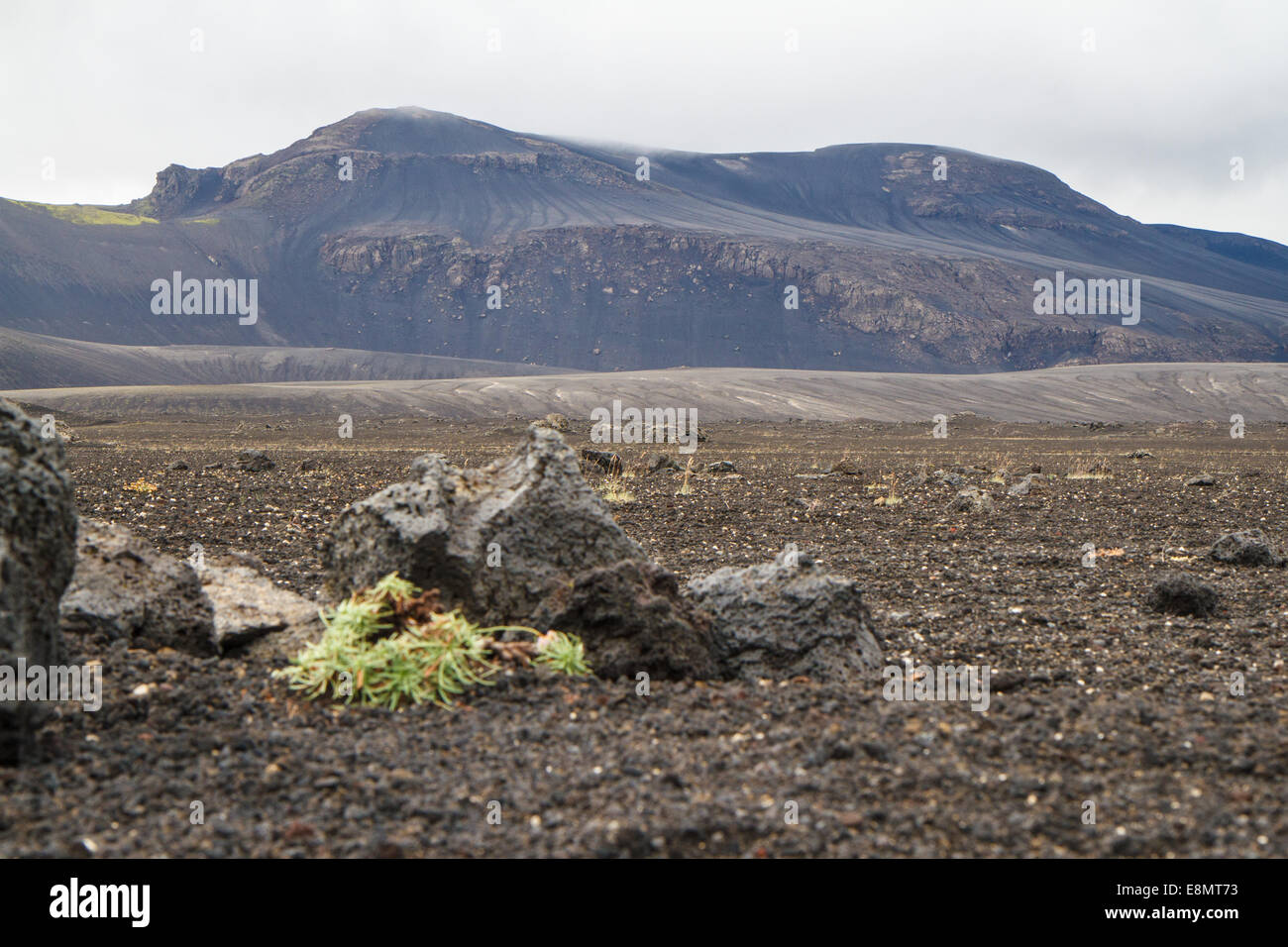 Vulcano Hekla nel sud dell'Islanda Foto Stock
