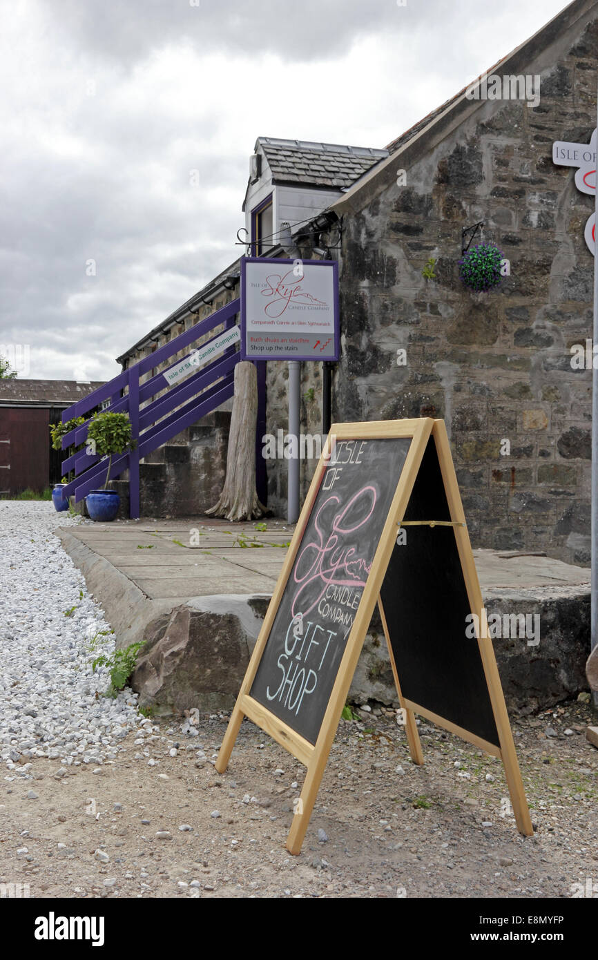 Isola di Skye Cereria shop, Broadford, Isola di Skye Foto Stock