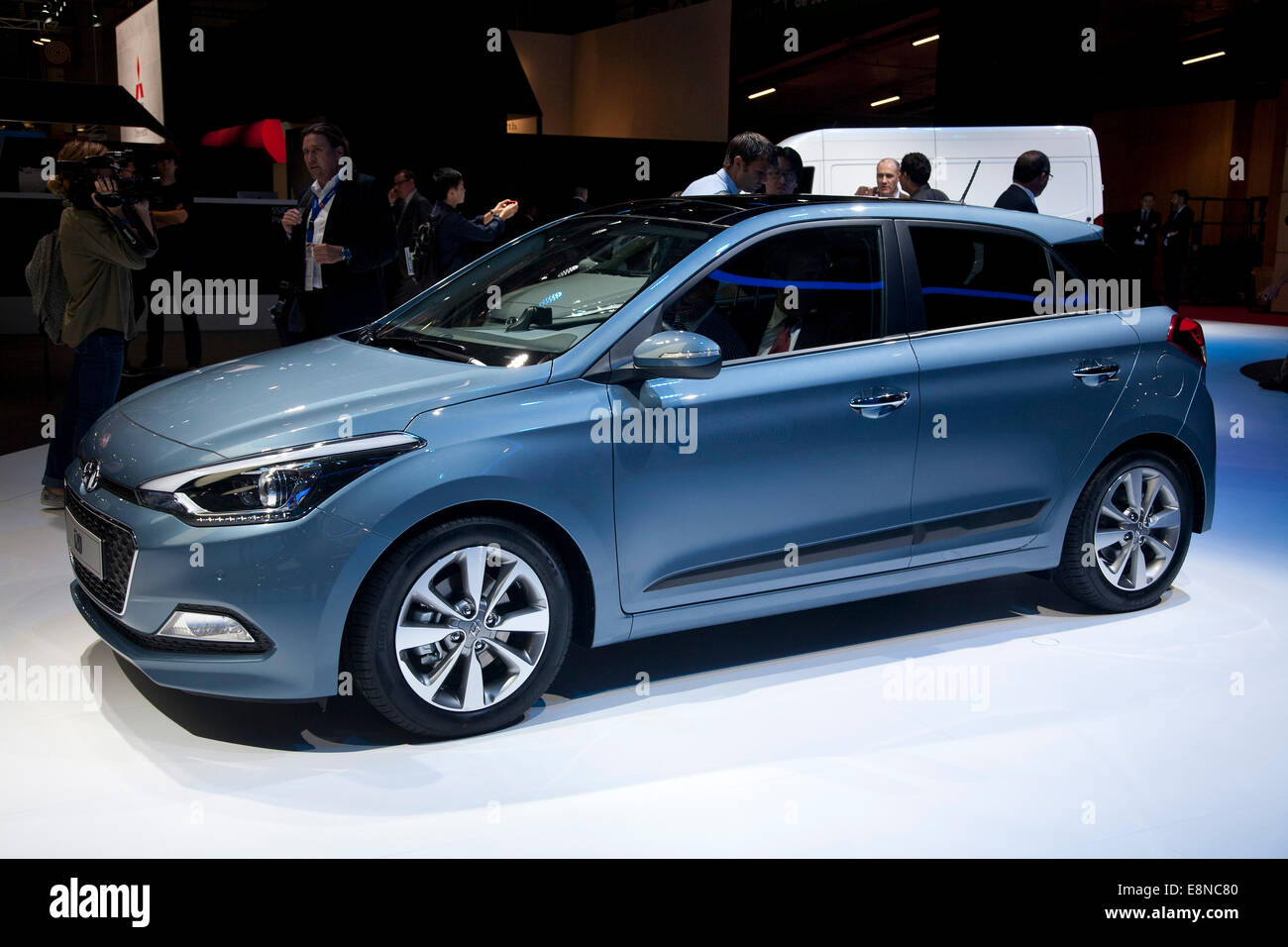 Hyundai i20 Paris Motor Show Mondial de l'Automobile 2014 Foto Stock