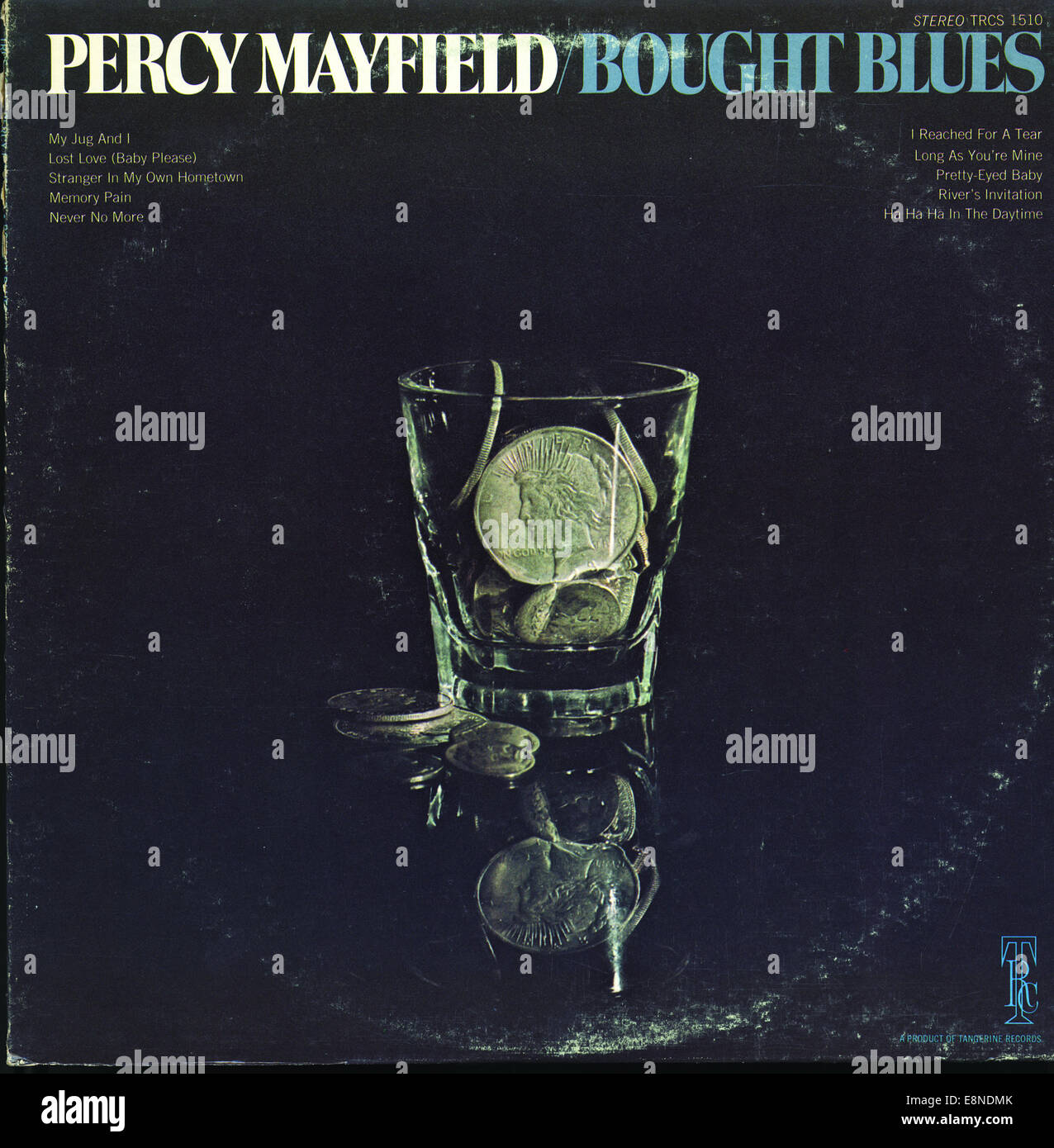 Percy Mayfield copertina circa 1960s. Foto Stock