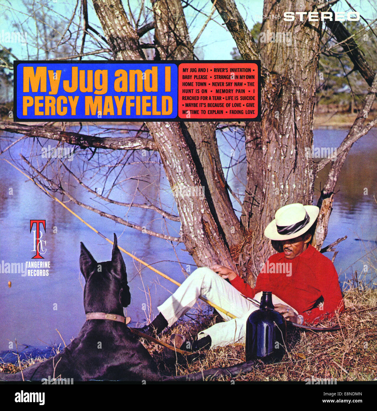 Percy Mayfield copertina circa 1960s. Foto Stock