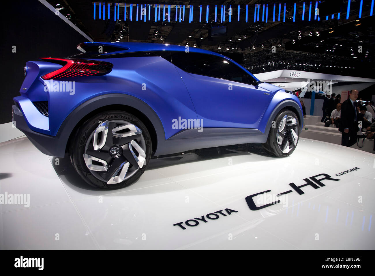 Toyota C-HR concetto Motor Show di Parigi Mondial de l'Automobile 2014 Foto Stock