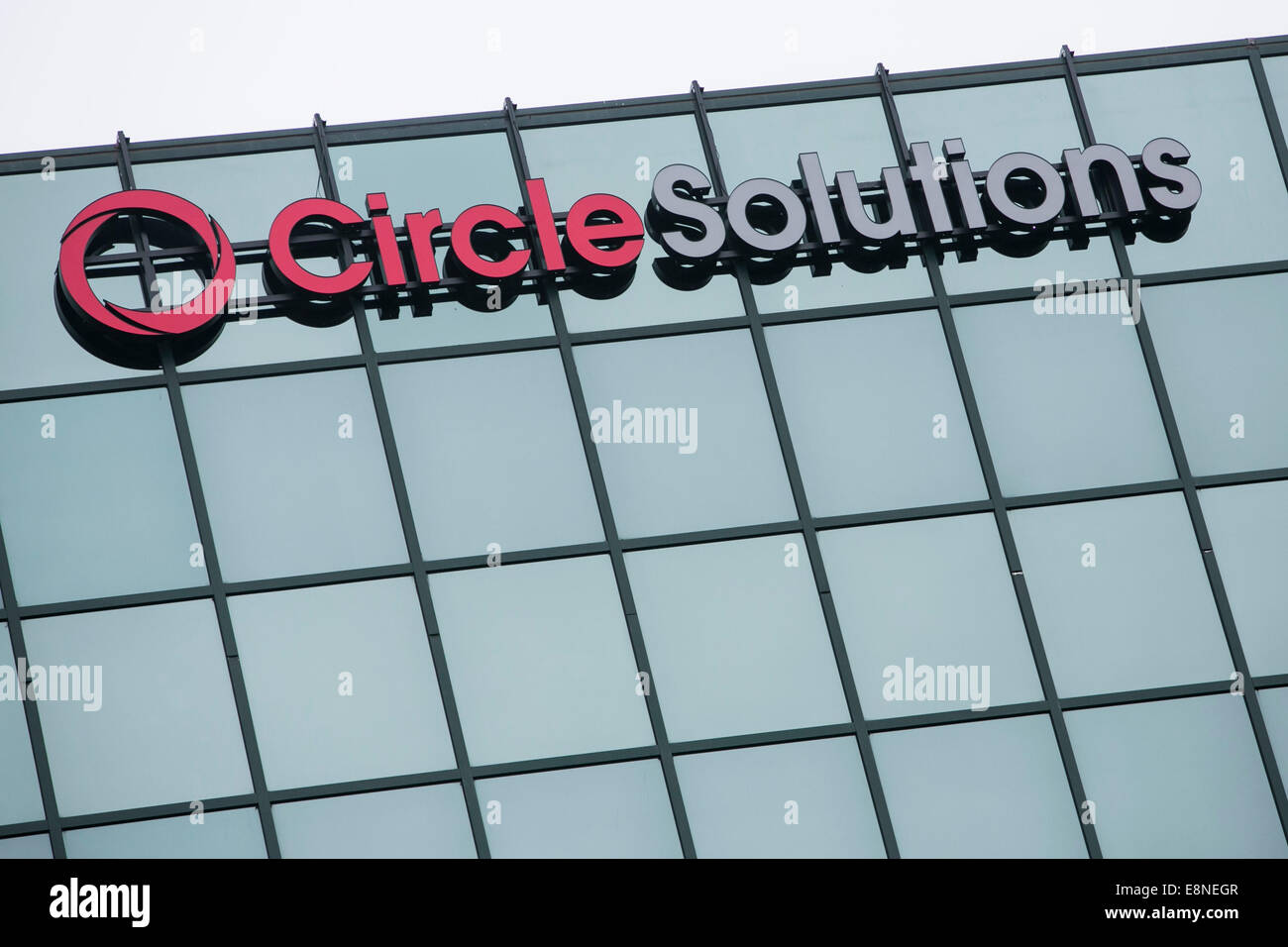 La sede del cerchio soluzioni in McLean, Virginia il 11 ottobre 2014. Foto Stock