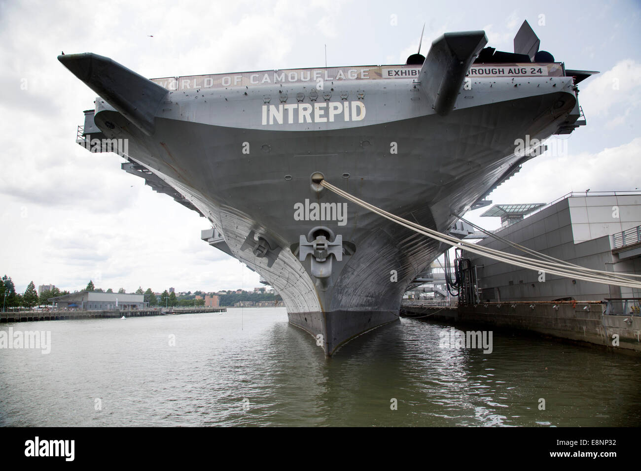 USS Intrepid New York City's Intrepid Sea, Air & Space Museum Complex Foto Stock