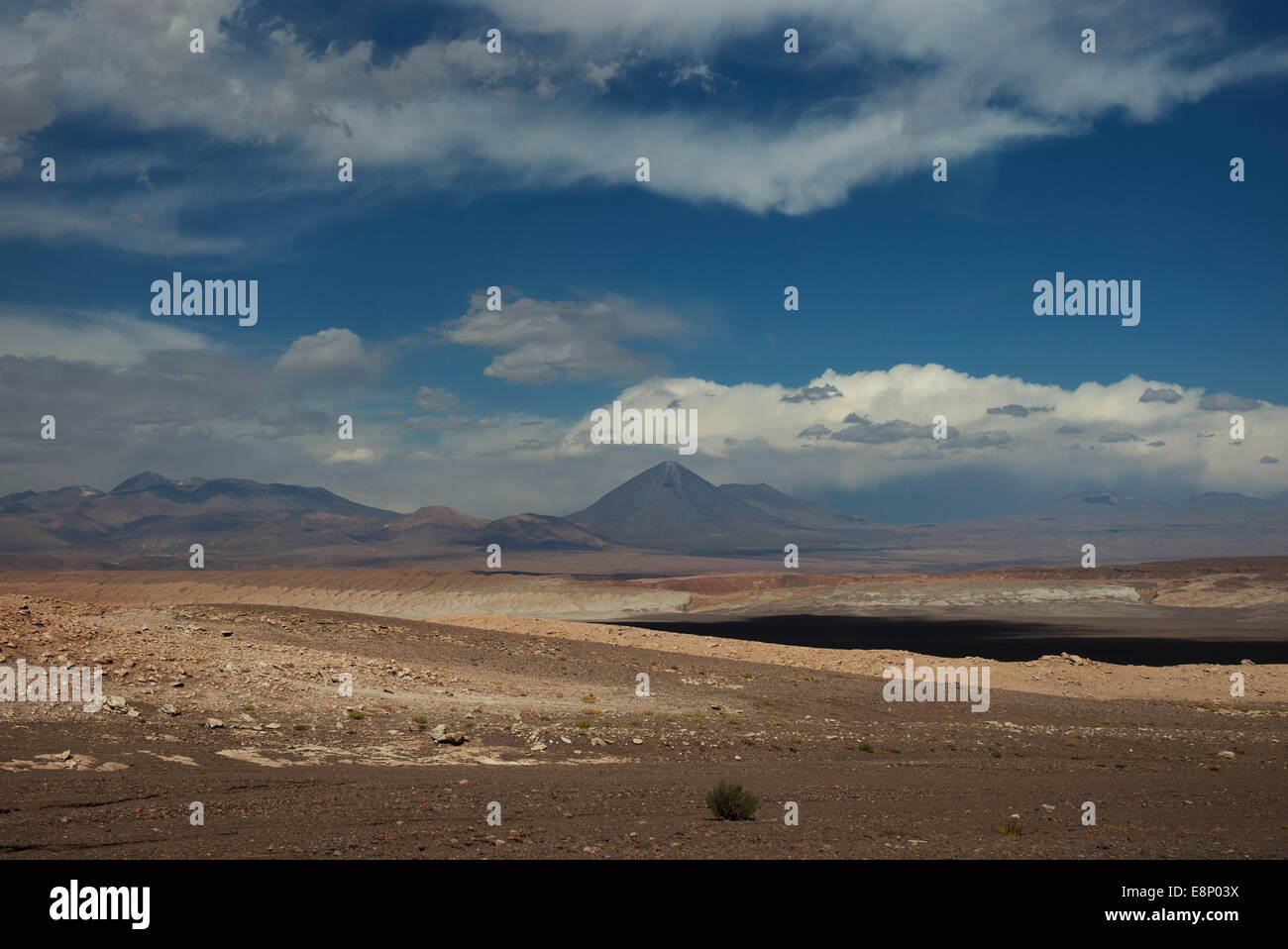 Deserto di Atacama paesaggio, Cile, America del Sud. Foto Stock