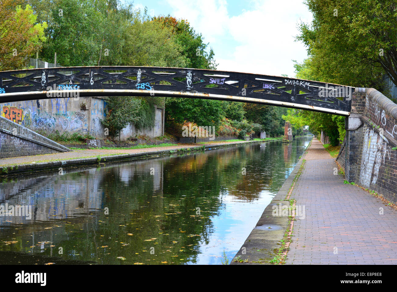 Birmingham Canal Foto Stock