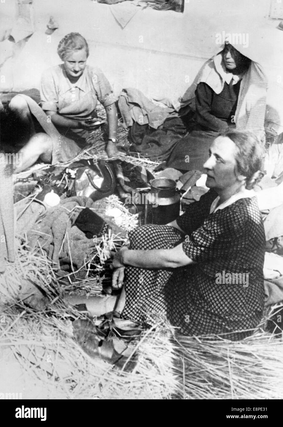 Testo di propaganda! La notizia nazista del 12 settembre 1939 recita: "Volksdeutsche liberato dagli artigli degli assassini polacchi. I Volksdeutsche sono stati liberati dagli artigli degli assassini polacchi dai nostri soldati." Fotoarchiv für Zeitgeschichtee - NESSUN SERVIZIO DI CABLAGGIO Foto Stock