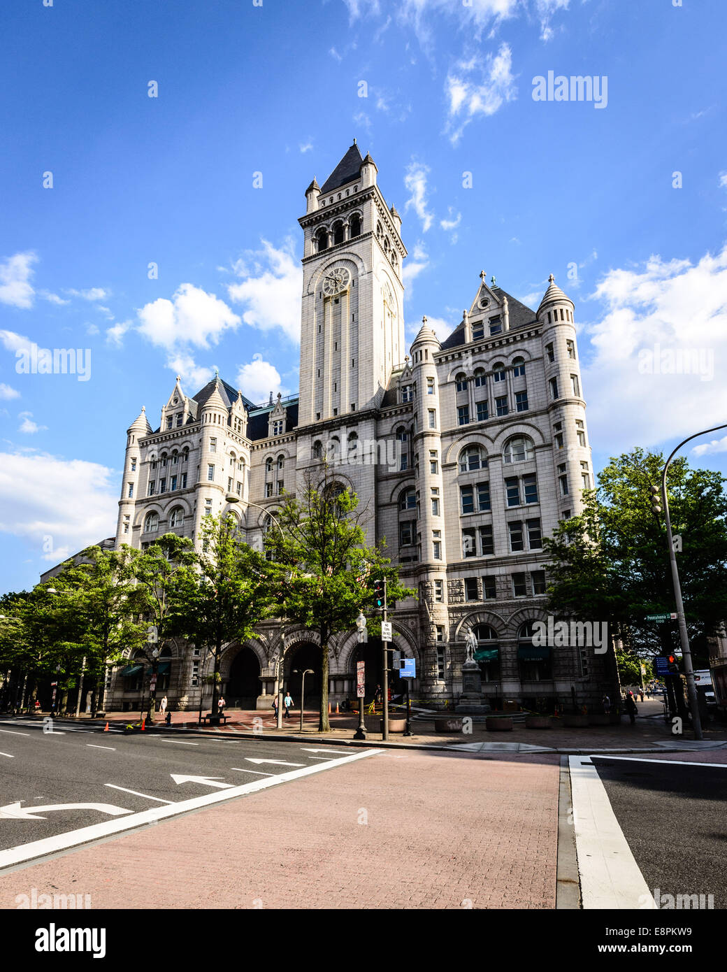 Old Post Office Pavilion, Nancy Centro di Hanks, 1100 Pennsylvania Avenue NW, Washington DC Foto Stock