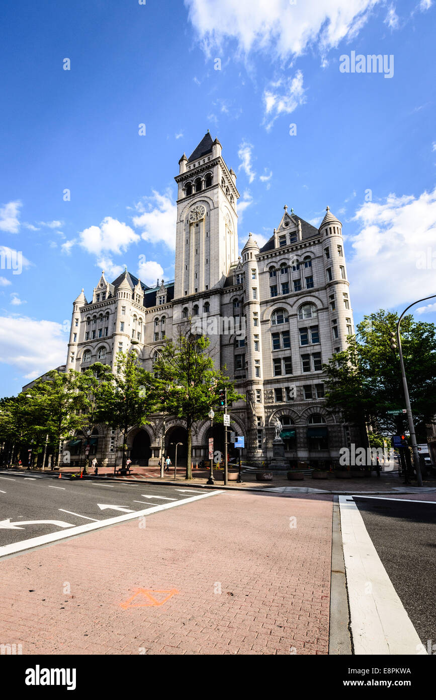 Old Post Office Pavilion, Nancy Centro di Hanks, 1100 Pennsylvania Avenue NW, Washington DC Foto Stock