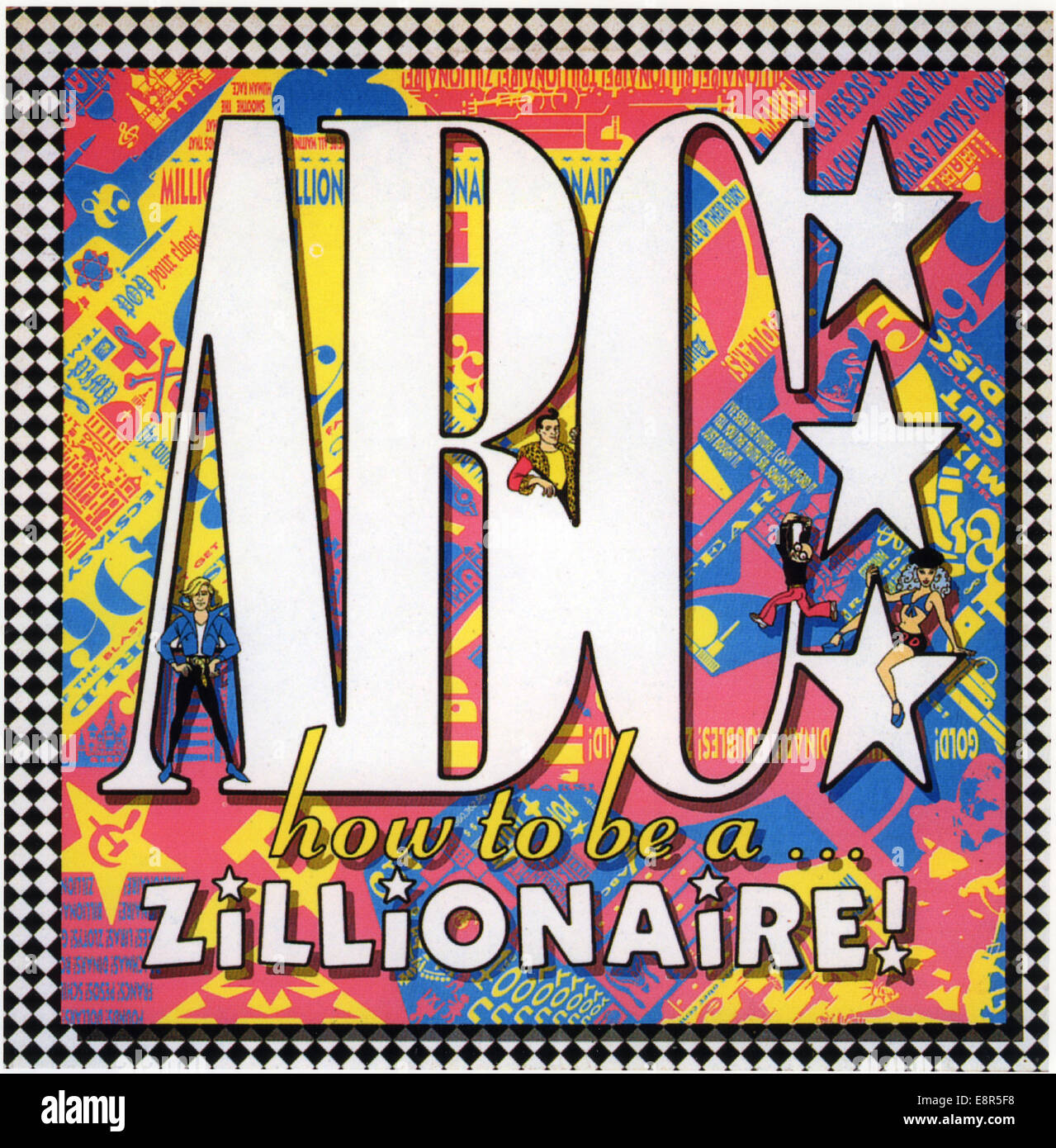 ABC DEL REGNO UNITO gruppo pop. Coperchio del 1985 album 'Come essere un zillionaire' Foto Stock