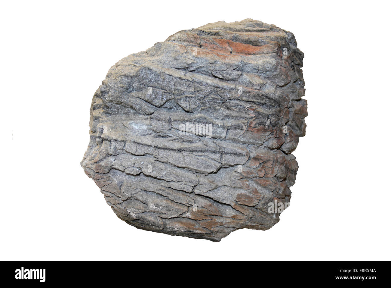 Proiettile vulcanico Bomba - " pane-crosta tipo" Foto Stock