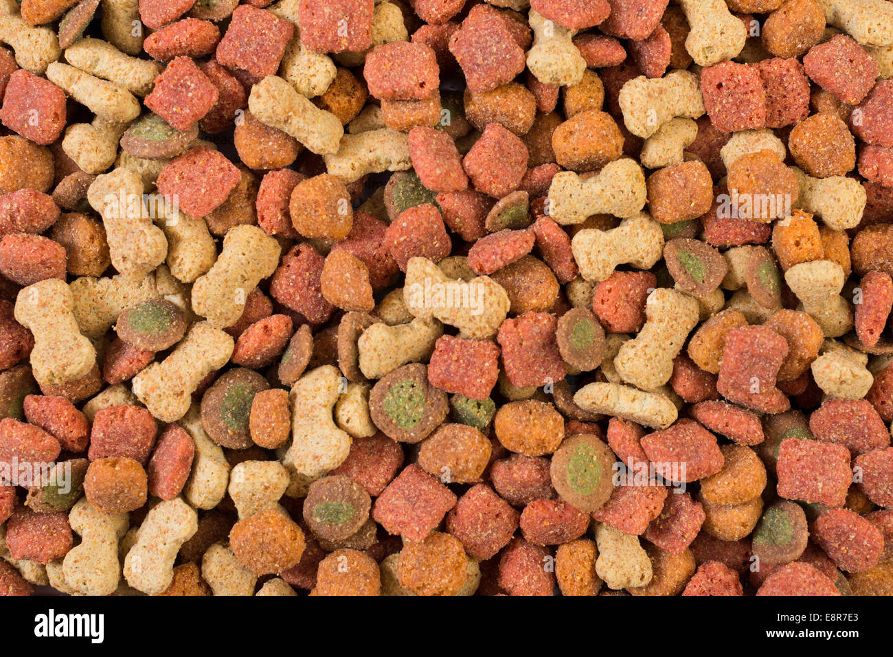 Il cibo per cani sfondo Foto Stock