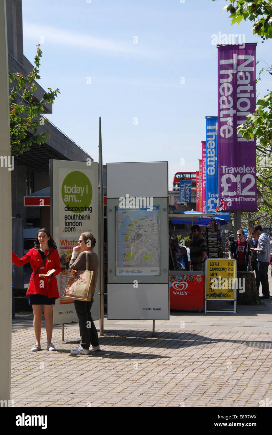 London South Bank Regno Unito Foto Stock