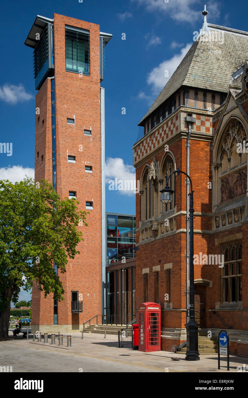 Royal Shakespeare Company Edificio, Stratford Upon Avon, Warwickshire, Inghilterra Foto Stock