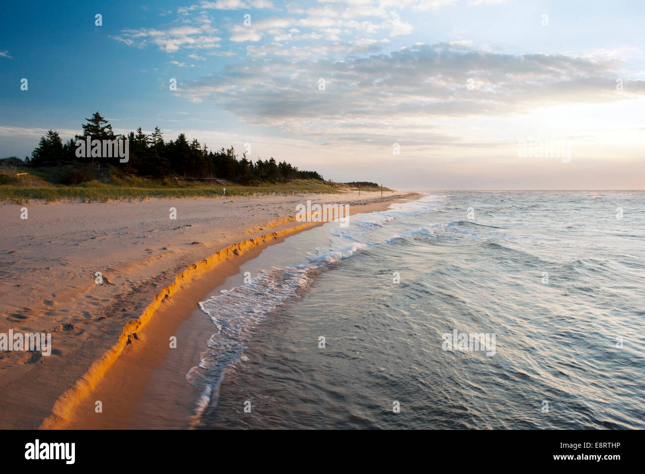 Testa di bacino Beach - Souris, Prince Edward Island, Canada Foto Stock