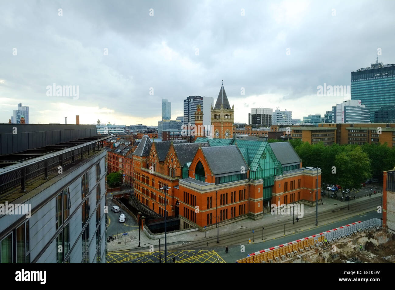 Città di Manchester Crown Court & Coroner Office. Minshull Street, Manchester, Regno Unito magistrato Foto Stock