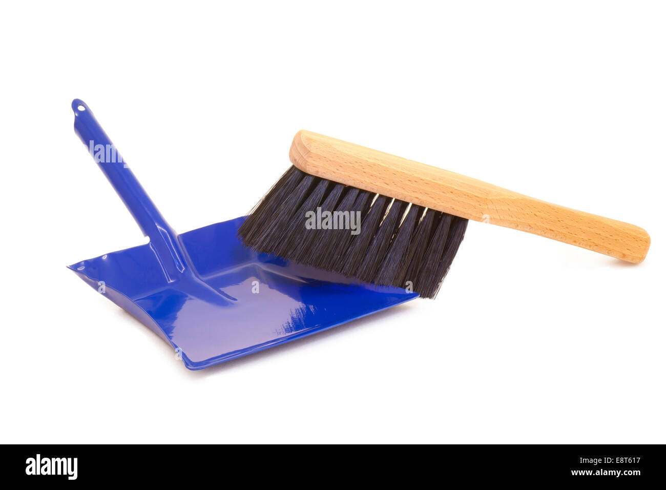 Paletta e spazzola Foto Stock