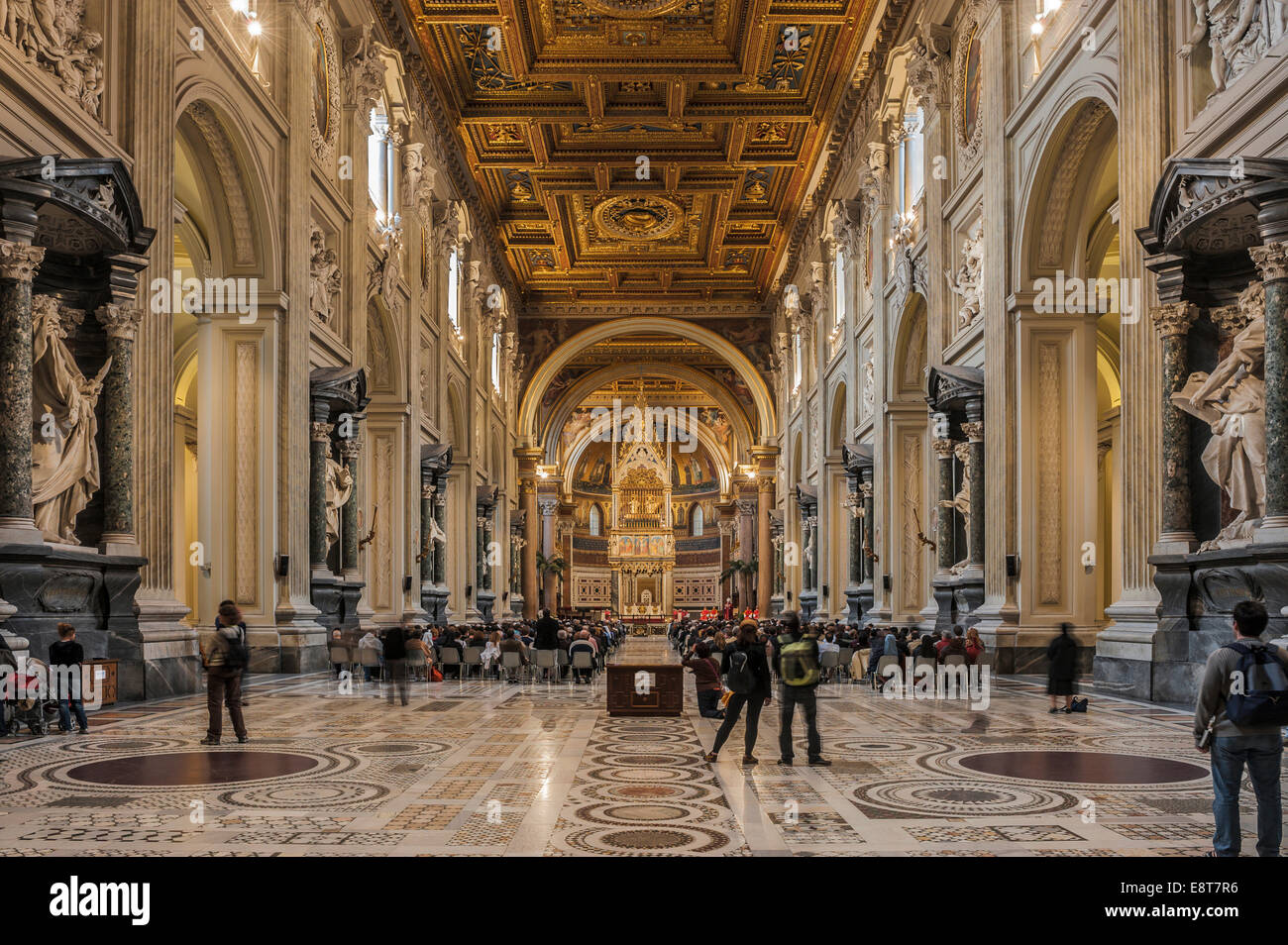 San Giovanni In Laterano Interno Interno, navata centrale, Basilica Papale di San Giovanni in Laterano