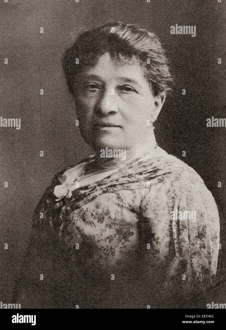 Madame Marie-Hortense Fiquet Cézanne, 1850 - 1922. Da una fotografia c. 1900. Degli artisti francesi modello e moglie di Paul Cézanne. Foto Stock