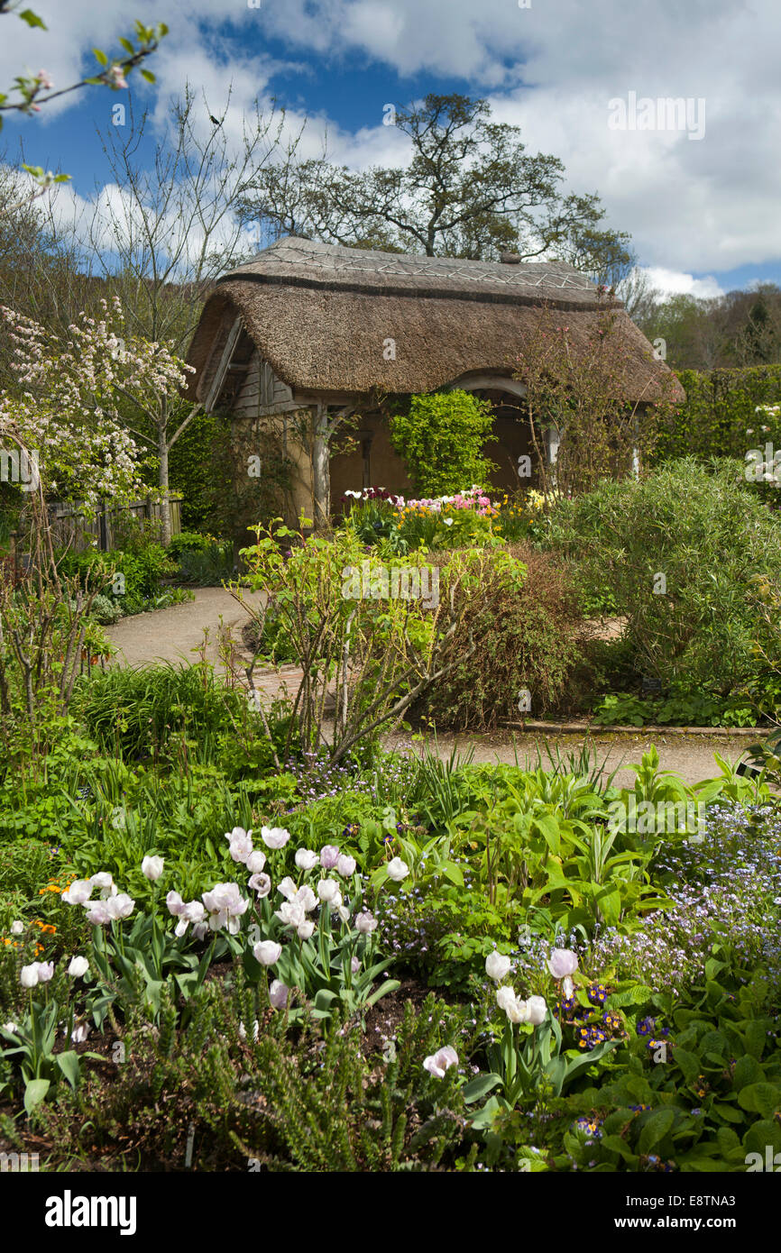 Regno Unito, Inghilterra, Devon, grande Torrington RHS Rosemoor giardini, kitchen garden Foto Stock