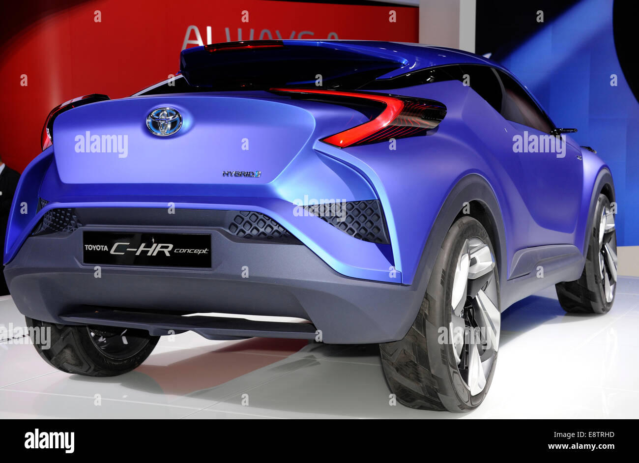 Toyota C-HR Hybrid,concept car,Motor Show di Parigi,Francia Foto Stock