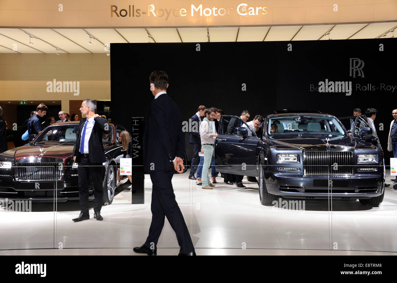 Rolls-Royce,Motor Show di Parigi,Francia Foto Stock