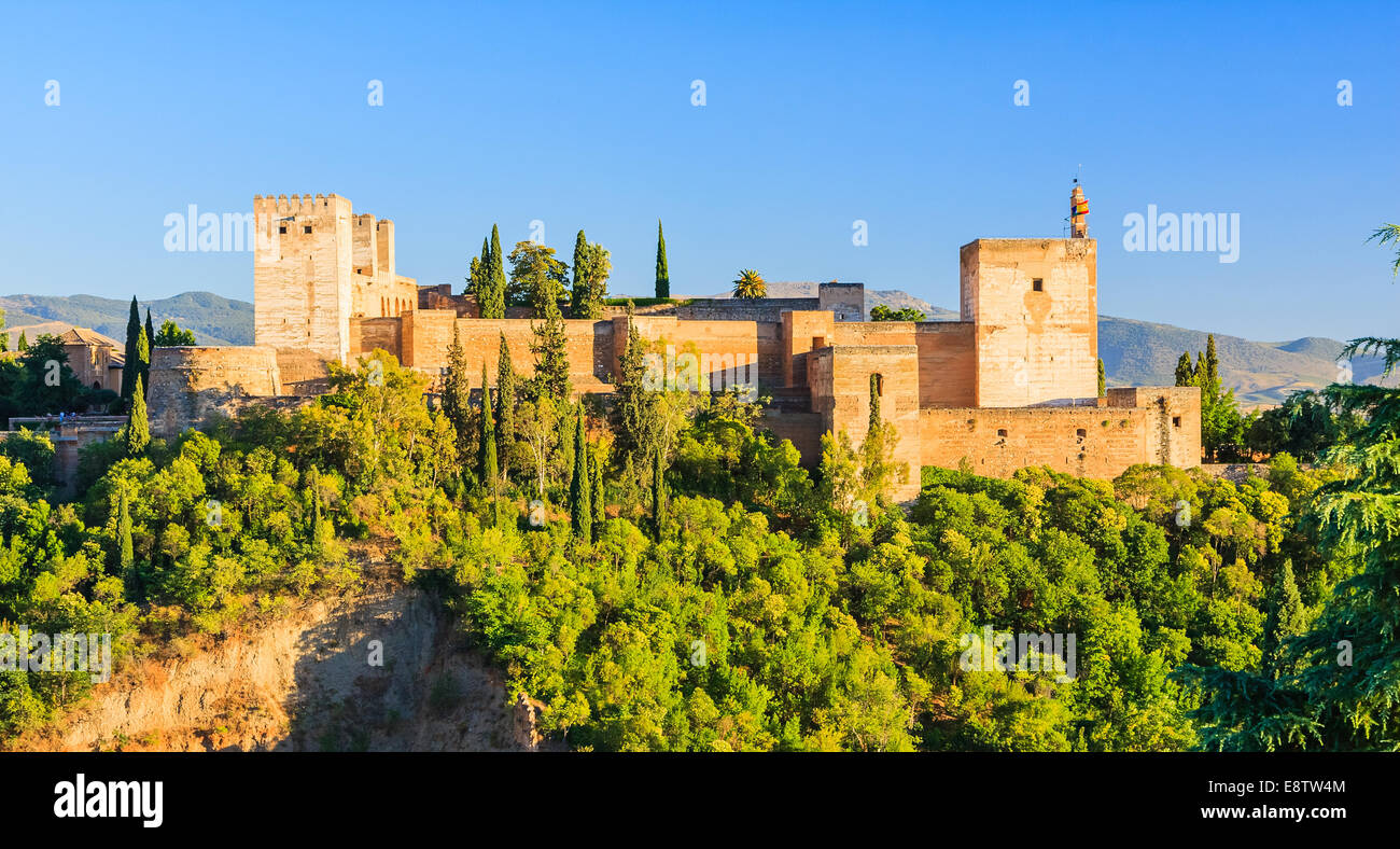 L' Alhambra Palace, Granada, Spagna Foto Stock
