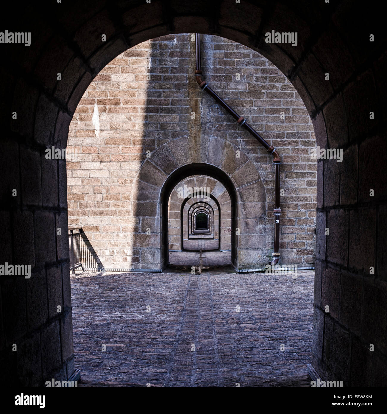 Viaduc de Morlaix, viadotto, Morlaix, Brittany, Francia Foto Stock