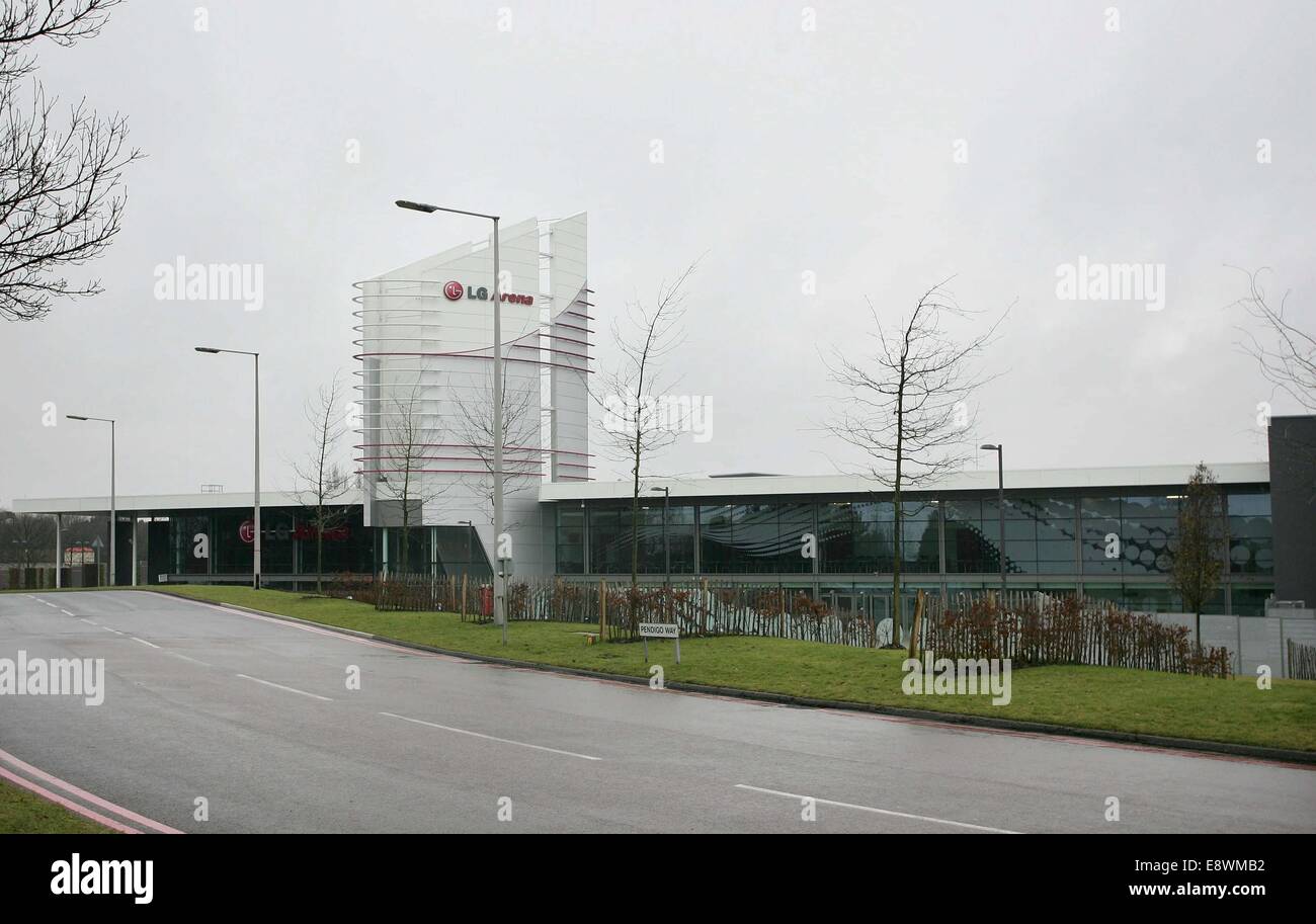 LG Arena di Birmingham. Foto Stock