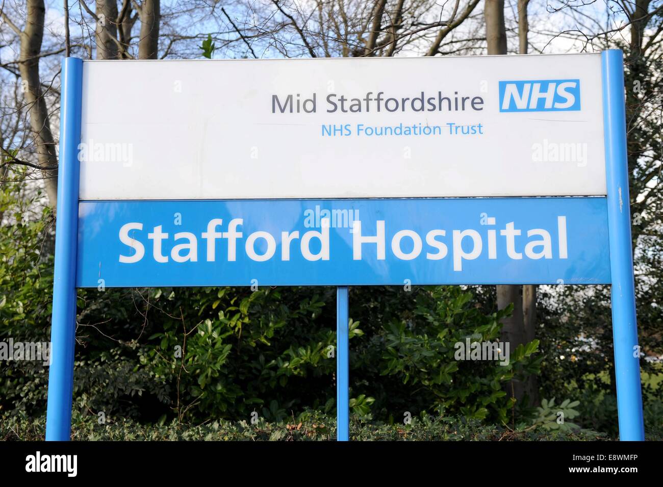 Stafford ospedale. Foto Stock