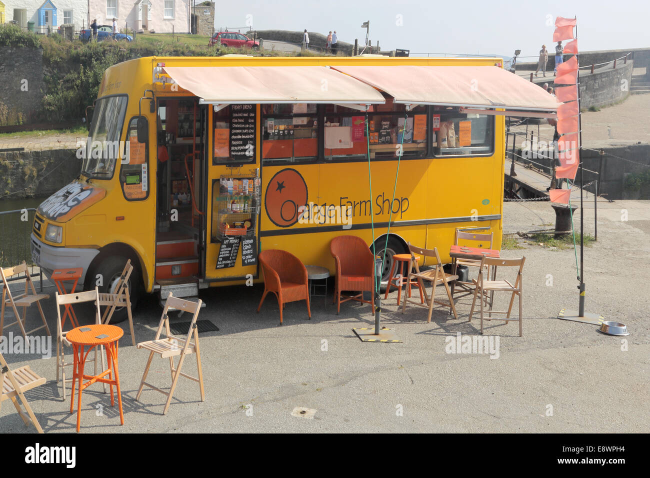 Fattoria mobile shop a Charlestown Foto Stock