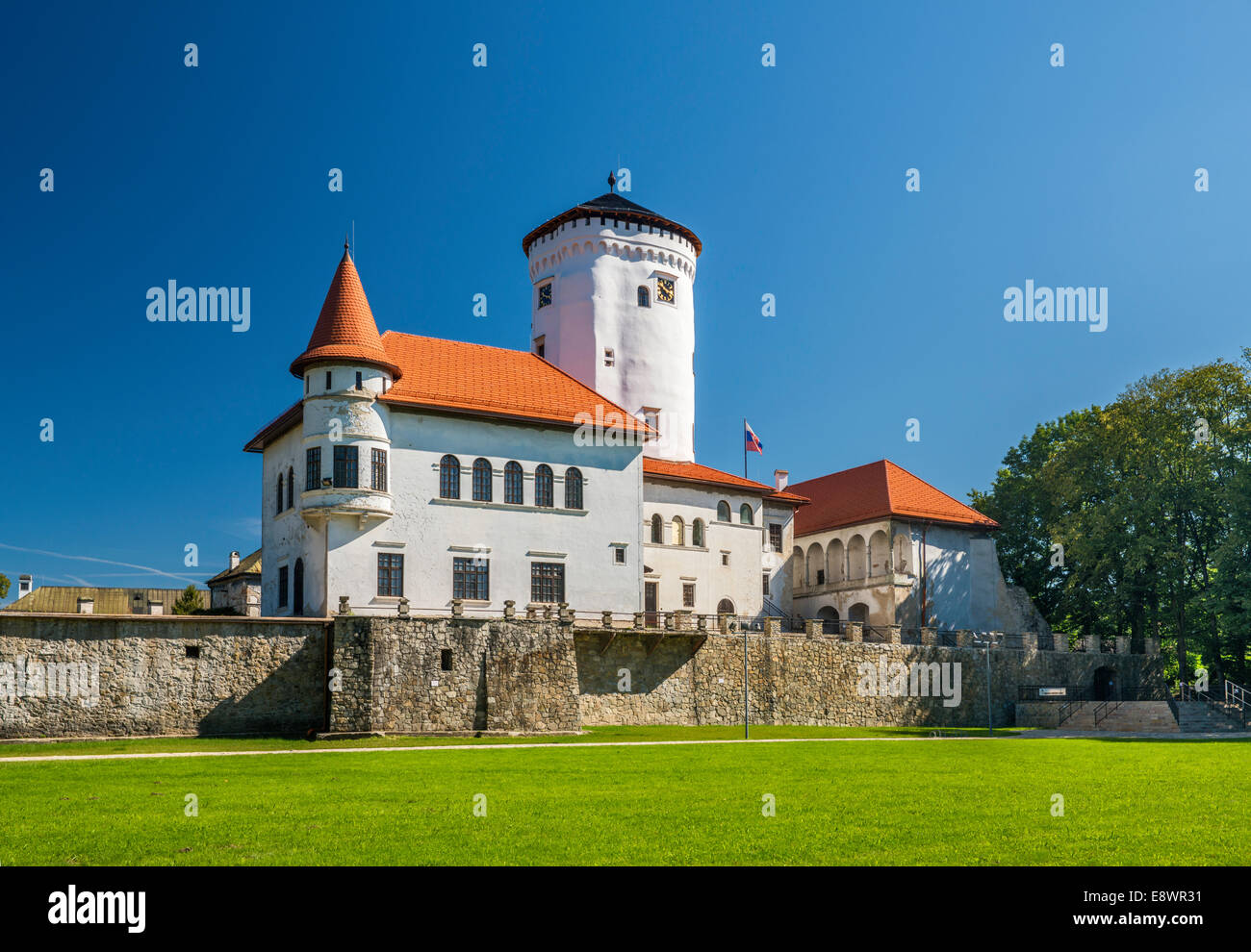 Budatin castello in stile rinascimentale, in Zilina, Slovacchia Foto Stock