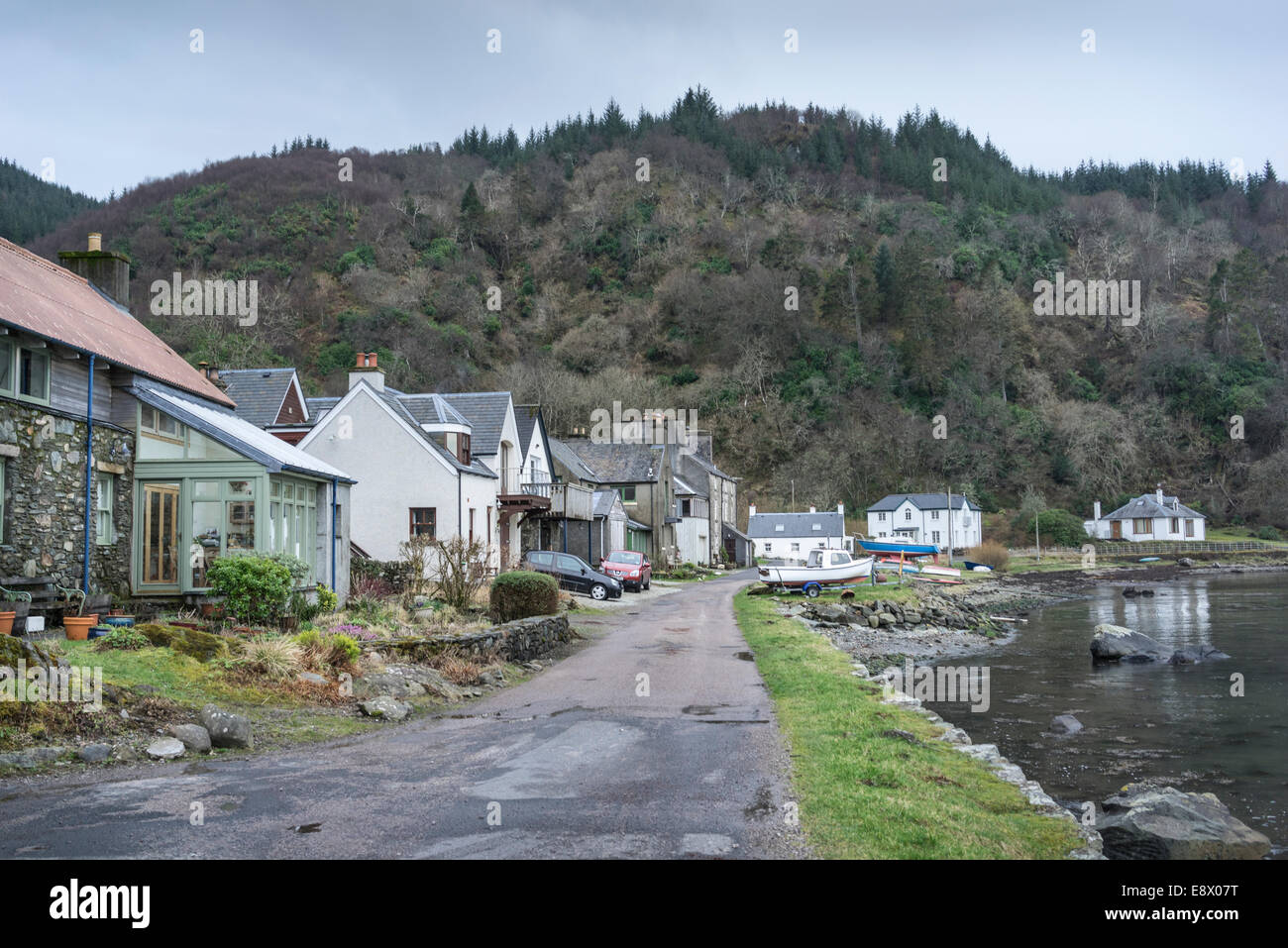 Crinan in West Argyll , Scozia. Foto Stock