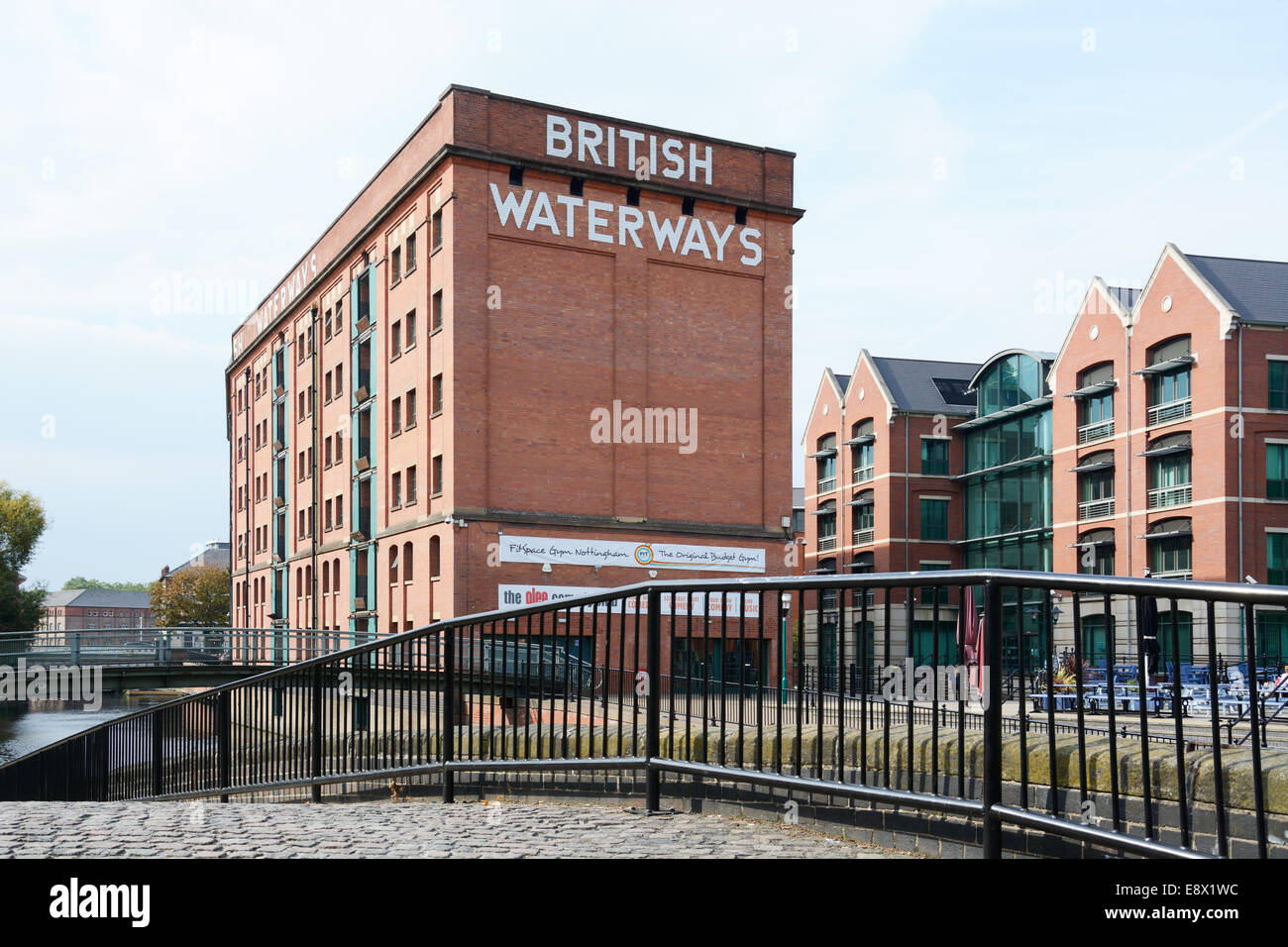 Edificio convertito da canal, Nottingham Foto Stock