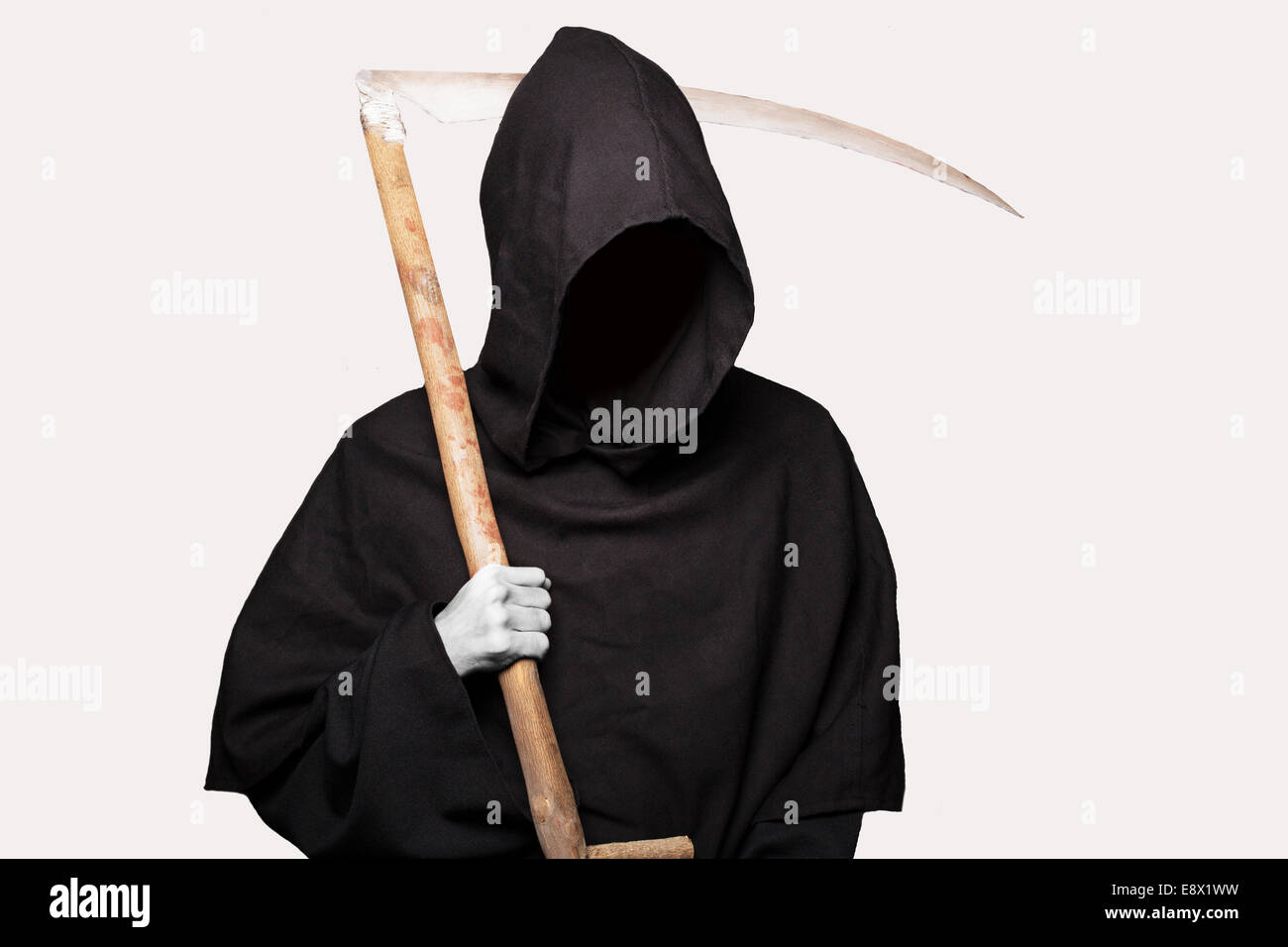 Grim Reaper. Halloween. La morte Foto Stock